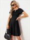 Mini Wholesale Cocktail Dresses Round Neck Rhinestone