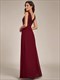Chiffon Evening Dresses Sleeveless V-Neck Sequin