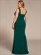 Wholesale Evening Dresses Plus Square Neck High Split Mermaid