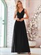 Maxi Long Wholesale Evening Dresses Double V-Neck Elegant