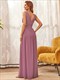 Maxi Long Wholesale Evening Dresses Double V-Neck Elegant