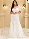 Fishtail Tulle Dresses Print Floral For Party Sequin Plus Size