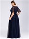 Plus Size Wholesale Evening Dresses Print Sequin With Cap Sleeve