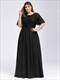 Plus Size Wholesale Evening Dresses Print Sequin With Cap Sleeve