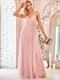 Bridesmaid Dresses Floor Length Sleeveless Wholesale Tulle