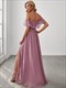 Women'S Off Shoulder Ruffle Thigh Split Wholesale Bridesmaid Dresses