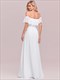 Women'S Off Shoulder Ruffle Thigh Split Wholesale Bridesmaid Dresses
