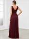 Double V Neck Floor Length Sparkly Wholesale Evening Dresses For Party