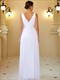 Double V Neck Floor Length Sparkly Wholesale Evening Dresses For Party