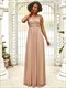 Double V Neck Floor Length Sparkly Wholesale Evening Dresses For Party