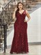 Plus Size Sequin Fishtail Wholesale Evening Dresses For Women