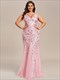 Plus Size Sequin Fishtail Wholesale Evening Dresses For Women