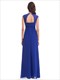 Maxi Lang Großhandel Abendroben V-Ausschnitt Empire Taille Chiffon