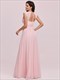 Maxi Lang Großhandel Abendroben V-Ausschnitt Empire Taille Chiffon