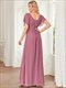 Women'S A-Line Empire Waist Maxi Wholesale Evening Dresses