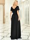 Women'S A-Line Empire Waist Maxi Wholesale Evening Dresses