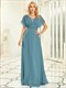 Women'S A-Line Empire Waist Maxi Wholesale Evening Dresses