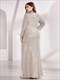 Sequin Wholesale Evening Party Dress Shiny V Neck Plus Size