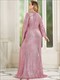 Sequin Wholesale Evening Party Dress Shiny V Neck Plus Size