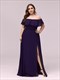 Ruffle Thigh Split Wholesale Bridesmaid Dresses Women'S Plus Size
