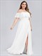 Ruffle Thigh Split Wholesale Bridesmaid Dresses Women'S Plus Size