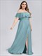 Ruffle Thigh Split Wholesale Bridesmaid Dresses Women'S Plus Size