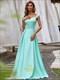 A-Line Off Shoulder Maxi Long Wholesale Prom Dresses