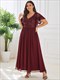 Plus Short Ruffles Sleeves V Neck Wholesale Mother Of The Bride Dresses