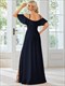 Evening Dresses Off Shoulder Floor Length A Line Sleeveless Wholesale Knitted