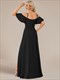 Evening Dresses Off Shoulder Floor Length A Line Sleeveless Wholesale Knitted