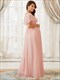 Deep V Neck Pencil Silhouette Maternity Dress