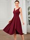 Sleeveless Asymmetrical Hem Wholesale Evening Dresses