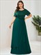 Short Sleeves Round Neck A Line Wholesale Mother Of The Bride Dresses