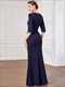 Long Sleeves Fishtail Sweetheart Neck Wholesale Evening Dresses