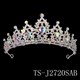 Barocke Braut Diamant Haarreif bunter Juwel Kristall Hochzeit Halloween Tanz Krone