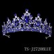 Barocke Braut Diamant Haarreif bunter Juwel Kristall Hochzeit Halloween Tanz Krone