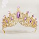 Vintage Royal Baroque Wedding Hair Crown Tiara Bridal Princess Crystal Party Accessory