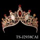 Vintage Royal Baroque Wedding Hair Crown Tiara Bridal Princess Crystal Party Accessory