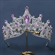 Vintage Royal Baroque Wedding Hair Crown Tiara Bridal Princess Crystal Party Accessory
