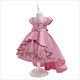 Summer Princess Dress For Girls Birthday Wedding Gown Kids Girl Party Dress Bow Embroidered Trailing Bridesmaid Dresses