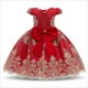Elegant Princess Girls Banquet Wedding Birthday Dress