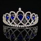 Crystal Crown Bride Headpiece Baroque Tiara Rhinestone Hair Accessories