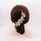 Handmade Rhinestone Pearl Braut Haar Clip