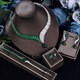 Jewelry Set For Women Bridal Party Wedding Accessories With Cubic Zirconia Luxury Big 4 Pcs Saudi Arabic Dubai