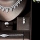 Crystal Bridal Jewelry Set With Necklace And Earrings