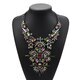 Strass Quaste Statement Großer Kragen Halskette Große Bib Chunky Charm Halskette Schmuck Ab Kristall Boho Ethnische Vintage Frauen