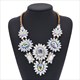 Strass Quaste Statement Großer Kragen Halskette Große Bib Chunky Charm Halskette Schmuck Ab Kristall Boho Ethnische Vintage Frauen
