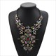 Strass Quaste Statement Großer Kragen Halskette Große Bib Chunky Charm Halskette Schmuck Ab Kristall Boho Ethnische Vintage Frauen