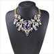 Strass Quaste Statement Großer Kragen Halskette Große Bib Chunky Charm Halskette Schmuck Ab Kristall Boho Ethnische Vintage Frauen