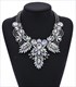 Statement Chunky Kragen Halskette Mit Buntem Austrian Kristall